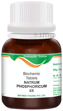 Bio India Natrum Phosphoricum Biochemic Tablet 6X