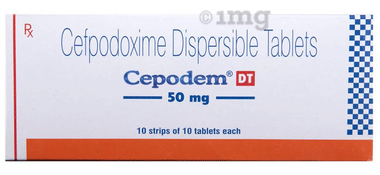 Cepodem DT 50mg Tablet