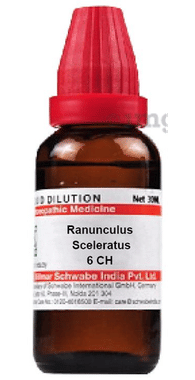 Dr Willmar Schwabe India Ranunculus Sceleratus Dilution 6 CH Dr Willmar Schwabe India Ranunculus Sceleratus Dilution 6 CH