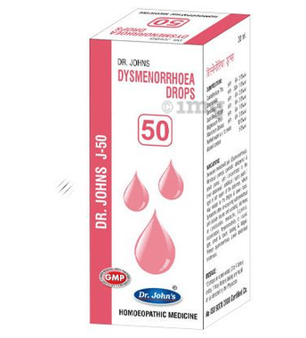 Dr. Johns J-50 Dysmenorrhoea Drop Dr. Johns J-50 Dysmenorrhoea Drop