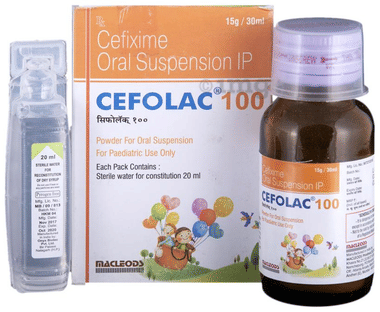 Cefolac 100 Oral Suspension