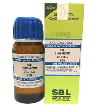 SBL Kali Chromicum Dilution 6 CH SBL Kali Chromicum Dilution 6 CH
