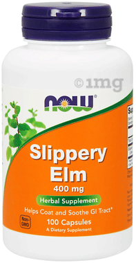 Now Foods Slippery Elm 400mg Capsule