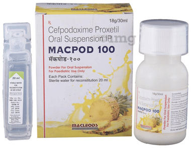 Macpod 100 Powder For Oral Suspension