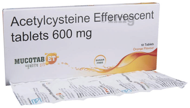 Mucotab ET Tablet Orange Sugar Free