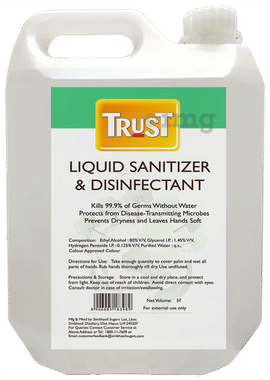 Trust Liquid Hand Sanitizer & Disinfectant