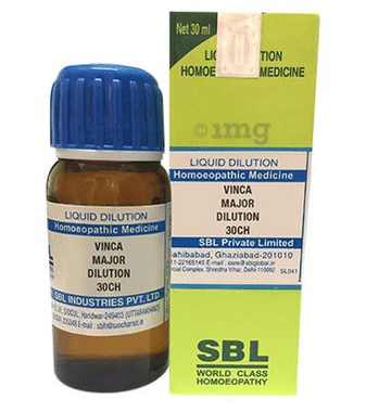 SBL Vinca Major Dilution 30 CH SBL Vinca Major Dilution 30 CH