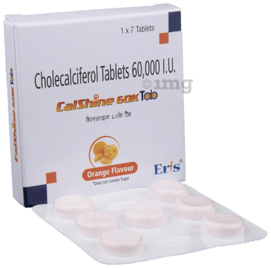 Calshine 60K Tablet