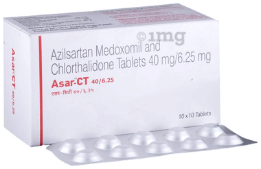 Asar-CT 40/6.25 Tablet
