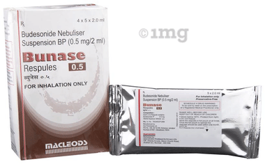 Bunase 0.5 Respules(2ml Each)
