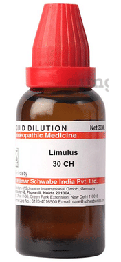 Dr Willmar Schwabe India Limulus Dilution 30 CH Dr Willmar Schwabe India Limulus Dilution 30 CH