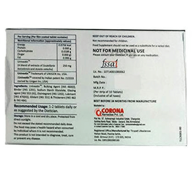 Corvestin 250mg Tablet