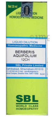 SBL Berberis Aquifolium Dilution 12 CH SBL Berberis Aquifolium Dilution 12 CH