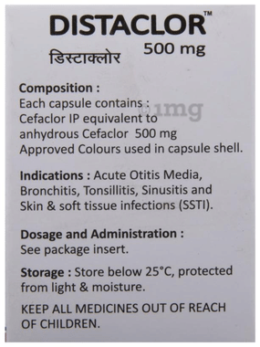 Distaclor 500mg Capsule