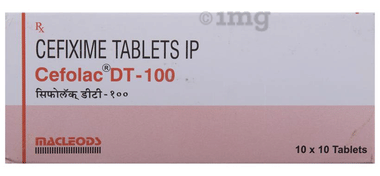 Cefolac DT-100 Tablet