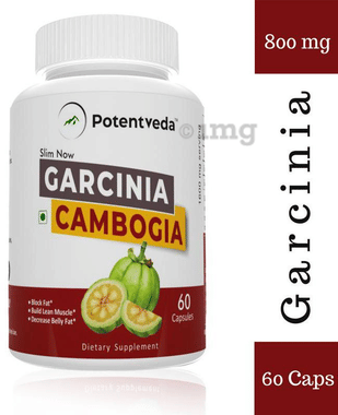 Potentveda Garcinia Cambogia 800mg Capsule