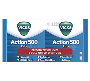 Vicks Action 500 Extra Tablet