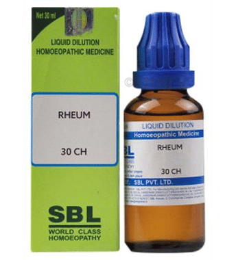 SBL Rheum Dilution 30 CH SBL Rheum Dilution 30 CH