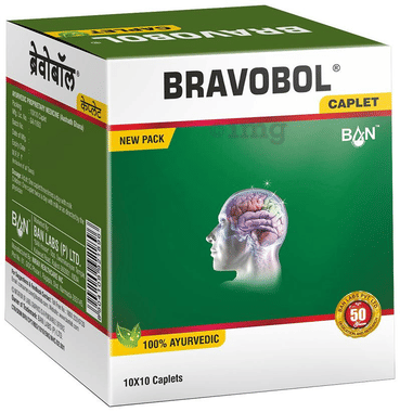 Bravobol | Ayurvedic Support for Brain & Memory Wellness| Caplet