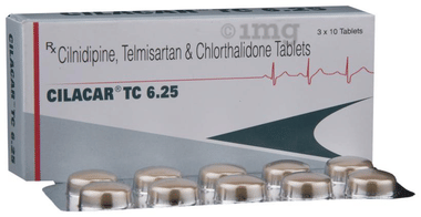 Cilacar TC 6.25 Tablet