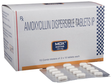 Mox Kid 125mg Tablet DT