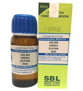 SBL Juglans Cinerea Dilution 30 CH SBL Juglans Cinerea Dilution 30 CH