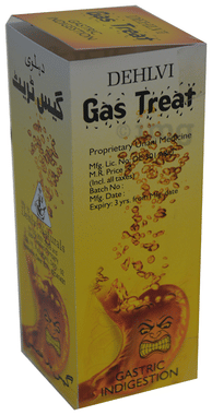 Dehlvi Naturals Gas Treat Syrup