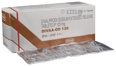 Divaa-OD 125 Tablet ER