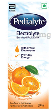 Pedialyte Electrolyte Enriched Fruit Drink Orange