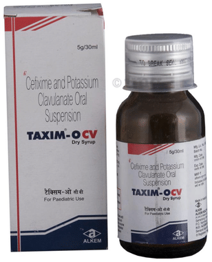 Taxim-O CV Dry Syrup
