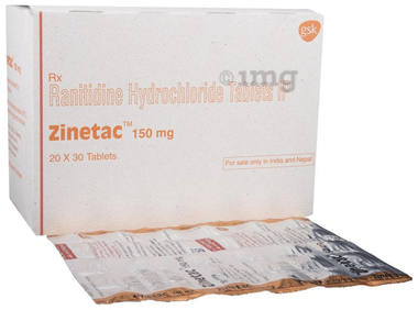 Zinetac 150mg Tablet