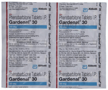 Gardenal 30 Tablet