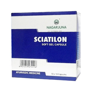 Nagarjuna Sciatilon Soft Gelatin Capsule Nagarjuna Sciatilon Soft Gelatin Capsule