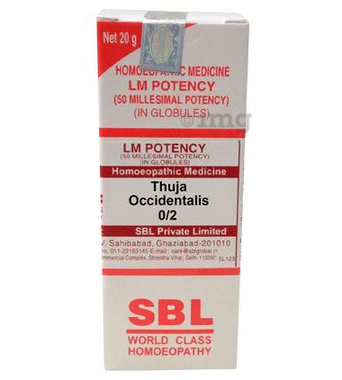 SBL Thuja Occidentalis 0/2 LM SBL Thuja Occidentalis 0/2 LM