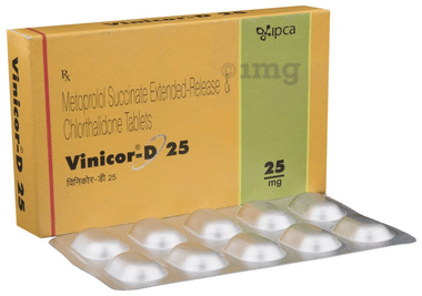 Vinicor-D 25 Tablet ER