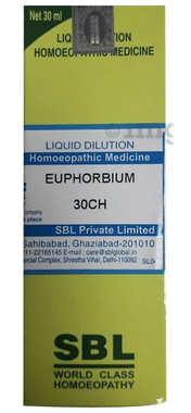 SBL Euphorbium Dilution 30 CH
