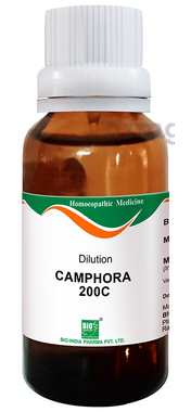 Bio India Camphora Dilution 200 CH