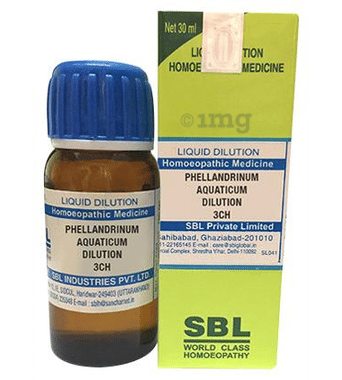 SBL Phellandrinum Aquaticum Dilution 3 CH SBL Phellandrinum Aquaticum Dilution 3 CH