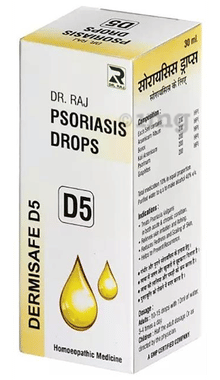 Dr. Raj Dermisafe D5 Psoriasis Drop Dr. Raj Dermisafe D5 Psoriasis Drop
