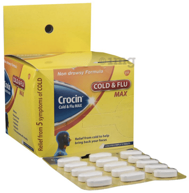 Crocin Cold & Flu Max Tablet