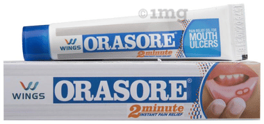 Orasore Mouth Ulcer Relief Gel with Spearmint, Fennel & Glycerine