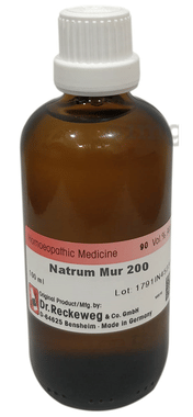 Dr. Reckeweg Natrum Mur Dilution 200 CH Dr. Reckeweg Natrum Mur Dilution 200 CH
