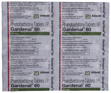 Gardenal 60 Tablet