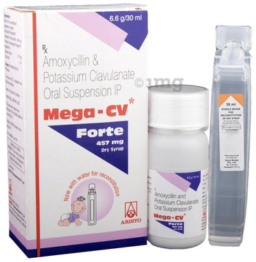Mega-CV Forte 457mg Dry Syrup
