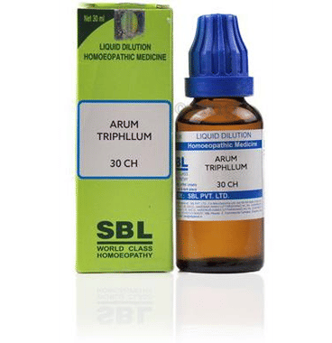 SBL Arum Triphllum Dilution 30 CH SBL Arum Triphllum Dilution 30 CH