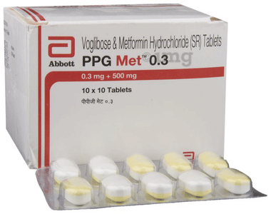 PPG Met 0.3 Tablet SR