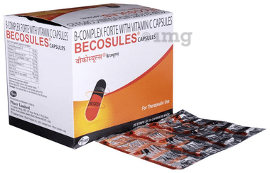 Becosules Capsule with B-Complex & Vitamin C | For Mouth Ulcers