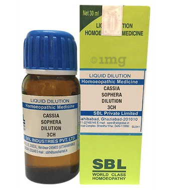 SBL Cassia Sophera Dilution 3 CH SBL Cassia Sophera Dilution 3 CH