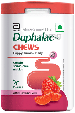 Duphalac Chews Gummy Strawberry