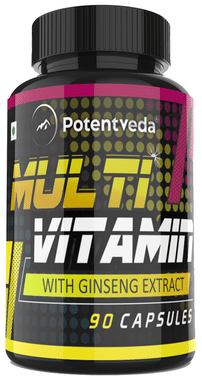 Potentveda Multivitamin with Ginseng Extract Capsule